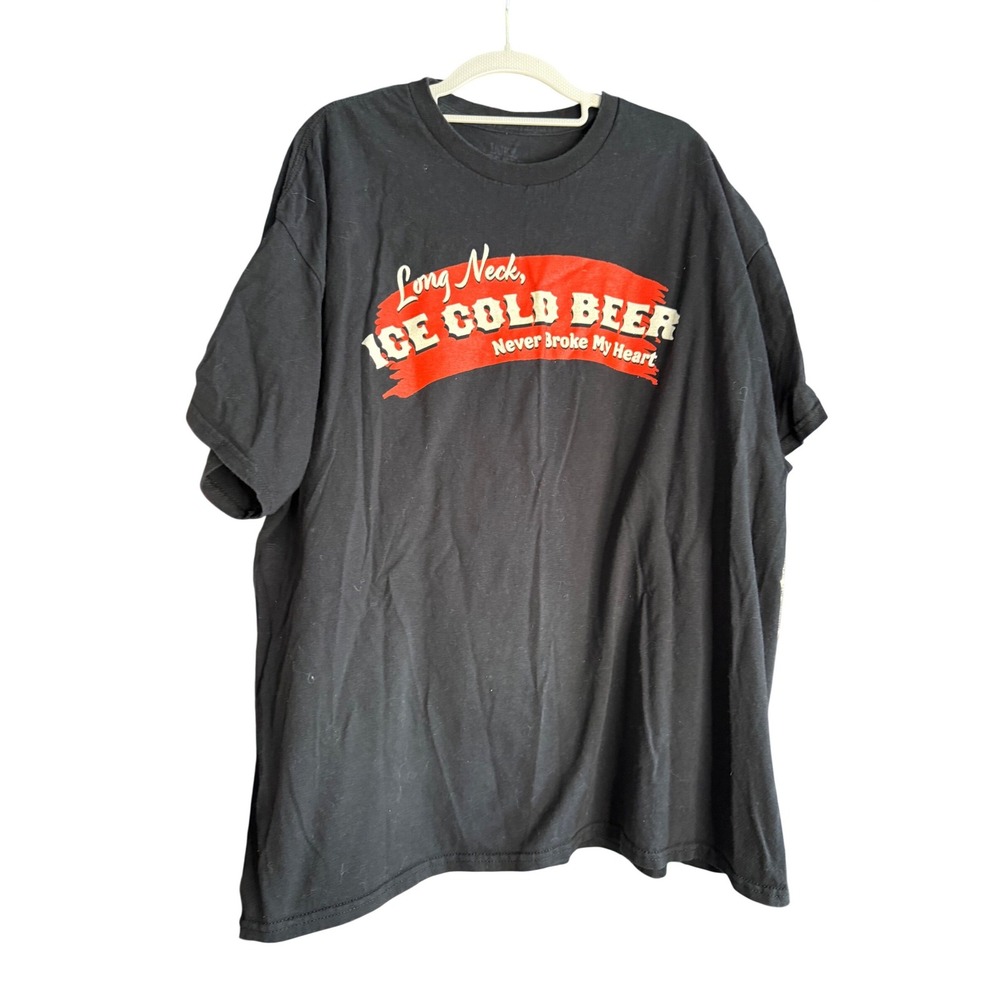 Luke Combs 2024 concert Tour graphic t-shirt Ice Cold Beer Never Broke My‎ Heart